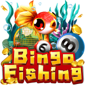 Bingo Fishing icon with coral reef