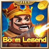 Boom Legend icon with cannon burst