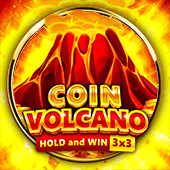 Coin Vilcano Hold and Win slot icon with volcano