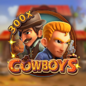 Cowboys slot icon with wild west rider