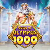 Gates of Olympus 1000 slot icon with Zeus