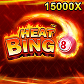 Heat Bingo icon with flaming ball