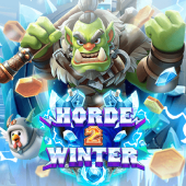 Horde 2 Winter slot icon with icy warriors