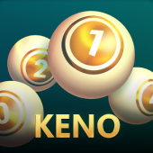 Keno icon with number board