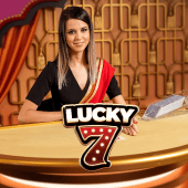 Lucky 7 live casino icon with dice