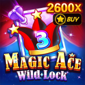 Magic Ace Wild Lock slot icon with glowing ace