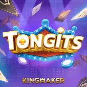 Tongits card game icon with fan