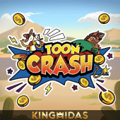 Toon Crash icon with cartoon cluster