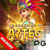 Treasures of Aztec slot icon with idol